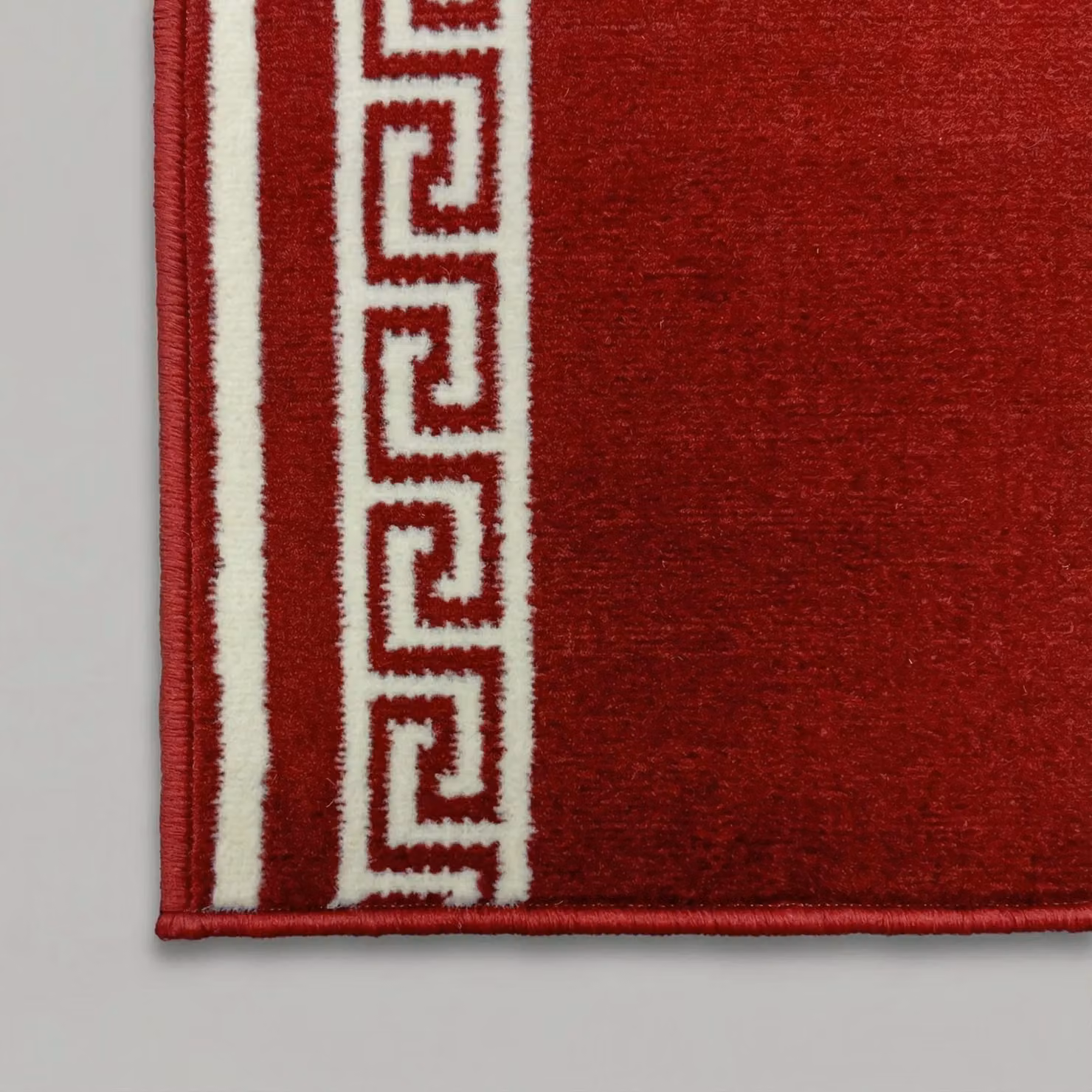 runrug Soft and Durable Stair Runner in Red, W: 70 cm, L: 720 cm – 6