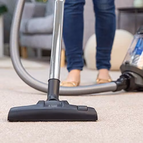 Russell Hobbs Titan2 Bagless Multi-Cyclonic Cylinder Vacuum Cleaner, 700W, 3L Capacity, Grey & Blue RHCV4101 – 3
