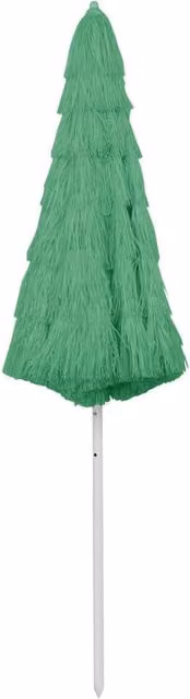 Berkfield Home Hawaii Beach Umbrella in Green, 300 cm – 1