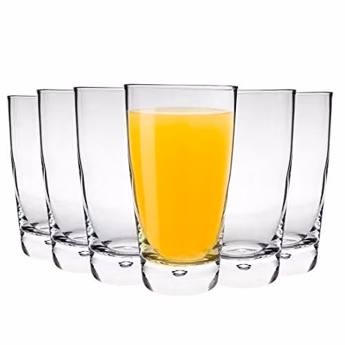 Bormioli Rocco Transparent Glass Tumbler, 340ml, Pack of 12 – 1