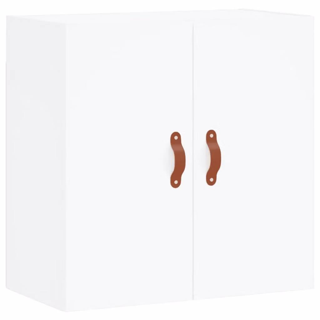 Berkfield Home White Wall Mounted Cabinet with Hinged Doors and Internal Shelves, W/D/H: 60 x 31 x 60 cm – 2