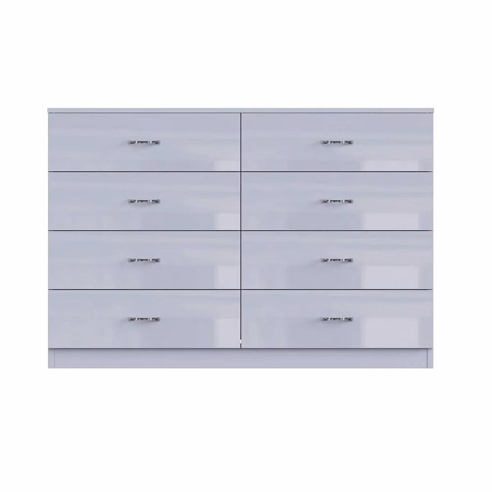 FORGEVIO 8 Drawer Grey Metal Chest of Drawers – 2