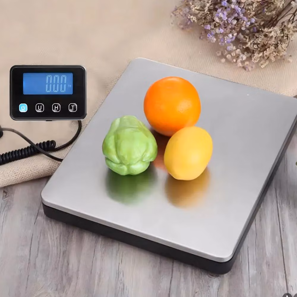 Hinsinc Digital Postal Parcel Scales with 200kg Capacity in Silver – 4