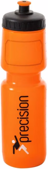 Precision 750ml Water Bottle in Orange and Black