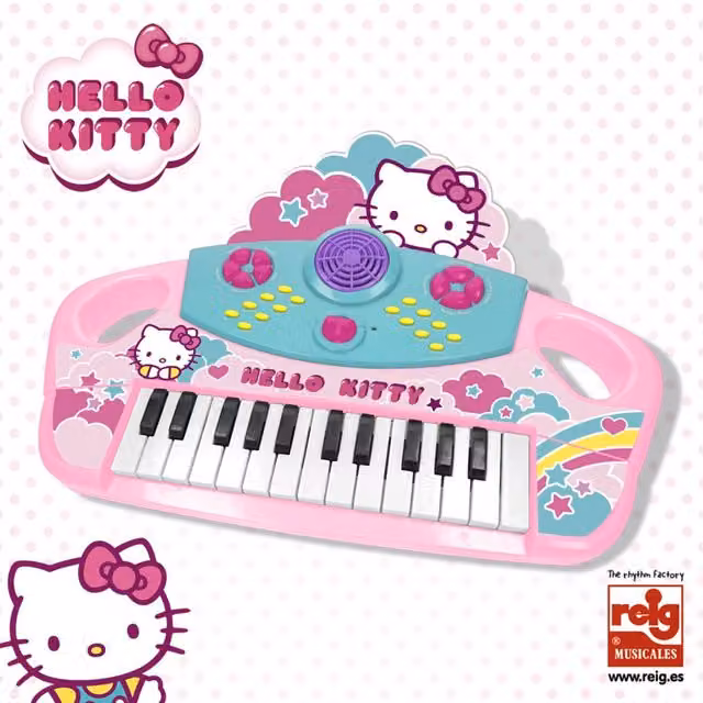 Hello Kitty 25-Key Electric Keyboard in Pink