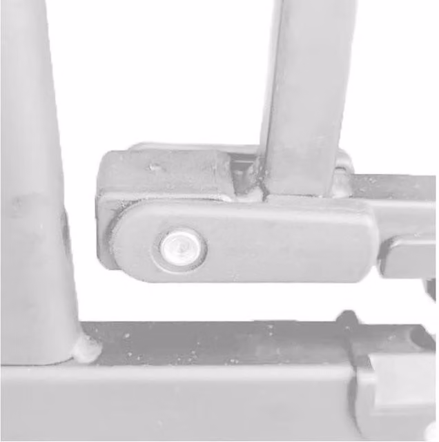 Safetots Elite Pressure Baby Gate, White, W: 116 cm - 125 cm