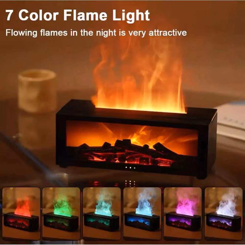 SPETLEK Flame Electric Essential Oil Diffuser in Black – 3