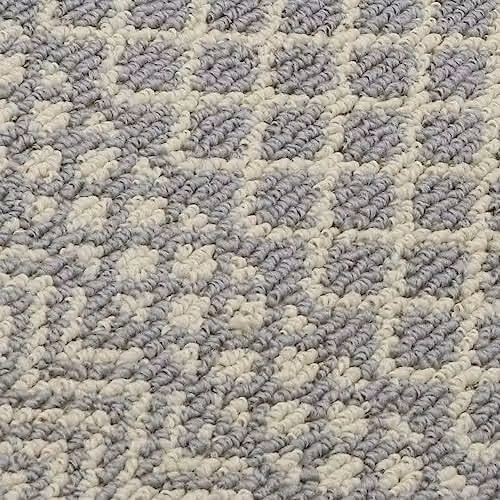 JVL Everley Machine Washable Latex Backed Runner Doormat, Grey, W: 80 cm, L: 120 cm – 6