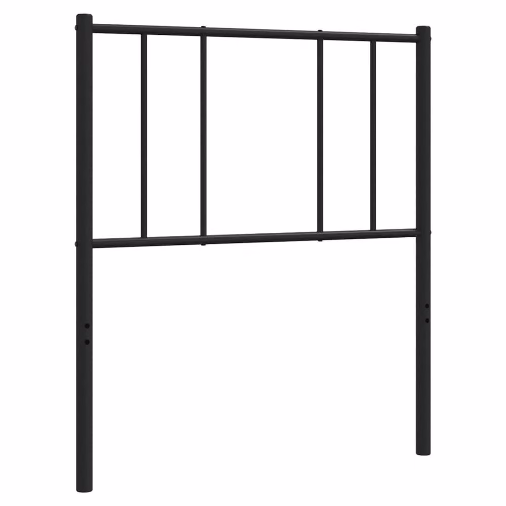 Berkfield Home Metal Headboard in Black, Width: 107 cm – 2