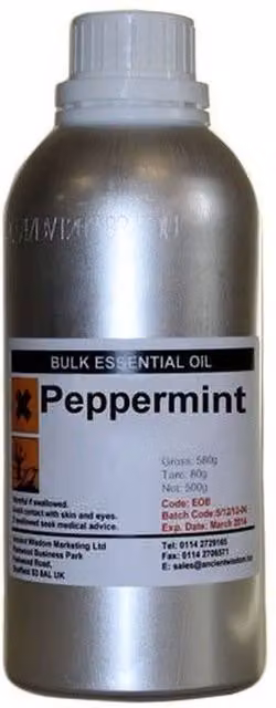 KDMK Peppermint Essential Oil, 0.5 kg, Silver
