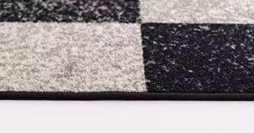 Serdim Rugs Havana Washable Non-Slip Kitchen Floor Mat, Black and Multicolour, W: 67 cm, L: 120 cm – 4