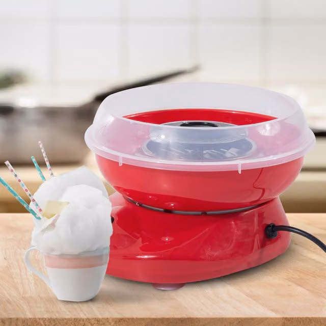 HOMCOM Electric Candy Floss Making Machine in Red