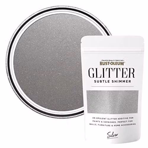 Rust-Oleum Glitter Paint Additive, Silver, 70 g