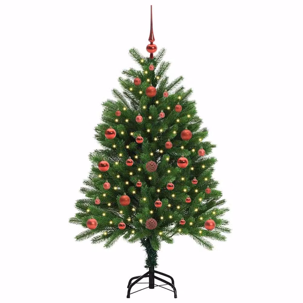 Berkfield Home Green Christmas Tree with 150 LEDs and Stand, Height: 120 cm – 3