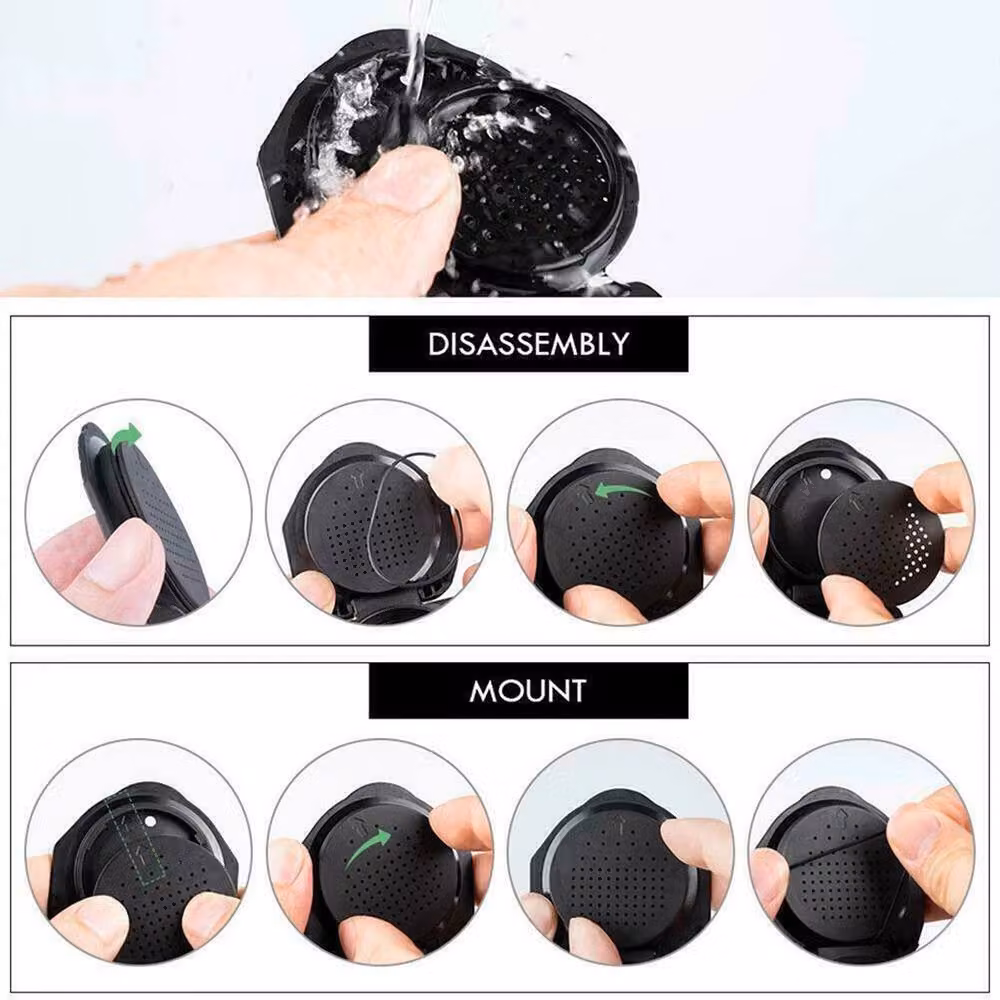 NESTLUNE Reusable Coffee Capsule Adapter Converter in Black – 3