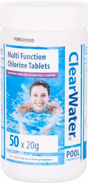 ClearWater Multifunction Disinfection Dosing Tablets, 1kg