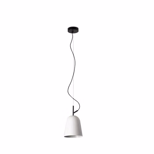 Netlighting FARO Barcelona Studio 16cm Dome Pendant Ceiling Light in White