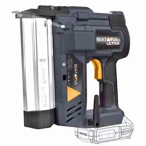 Batavia 18V MAXXPACK Cordless Staple and Nail Gun in Grey and Orange