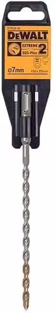 DeWalt SDS Plus Extreme 2 Carbide Tipped Drill Bit in Silver and Multicolour
