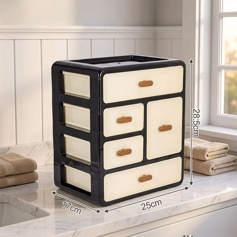 Kelvenix Multi-Drawer Desktop Organizer in Black – 2