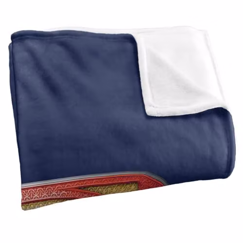 Warner Bros. Man of Steel Dad of Steel Super Soft Fleece Throw Blanket, Multicolour – 2