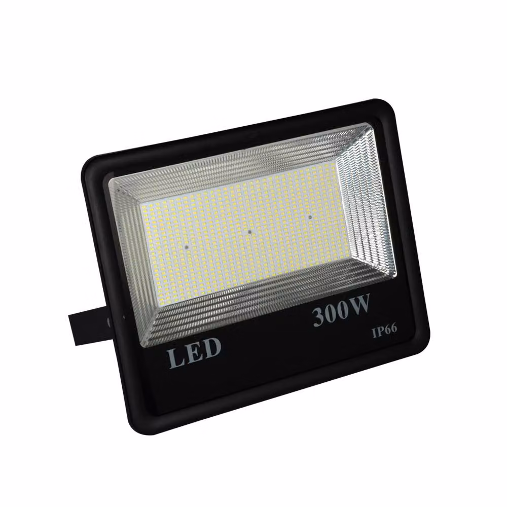 ENER-J 300W LED SMD Non-PIR Outdoor Floodlight, 30000Lm, IP66 Waterproof, Cool White, Black – 2