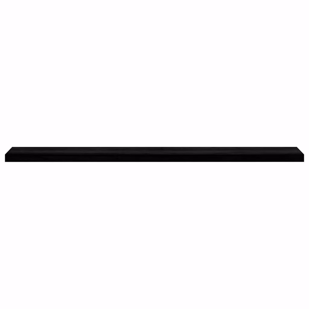 Berkfield Home Solid Oak Wood Window Sills, 2 Pieces, Dark Brown, W: 160 cm, D: 20 cm, H: 2 cm – 3