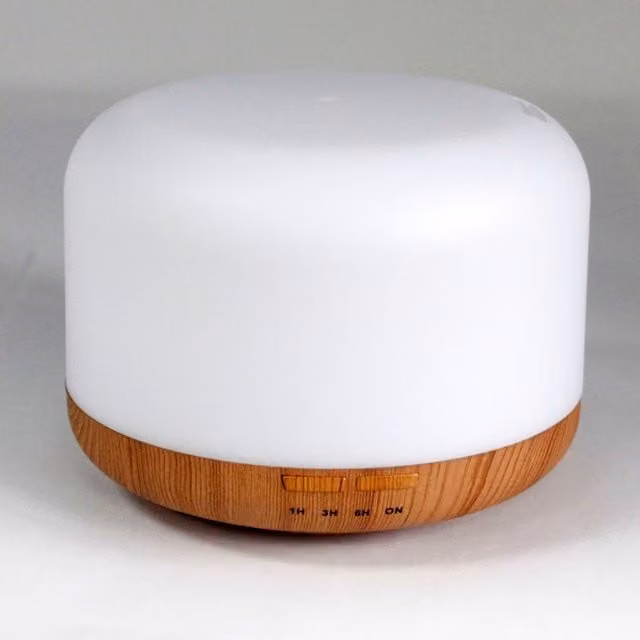 KDMD Aarhus Atomiser Classic Pod USB Ultrasonic Electric Diffuser with Colour Change LED Light in White