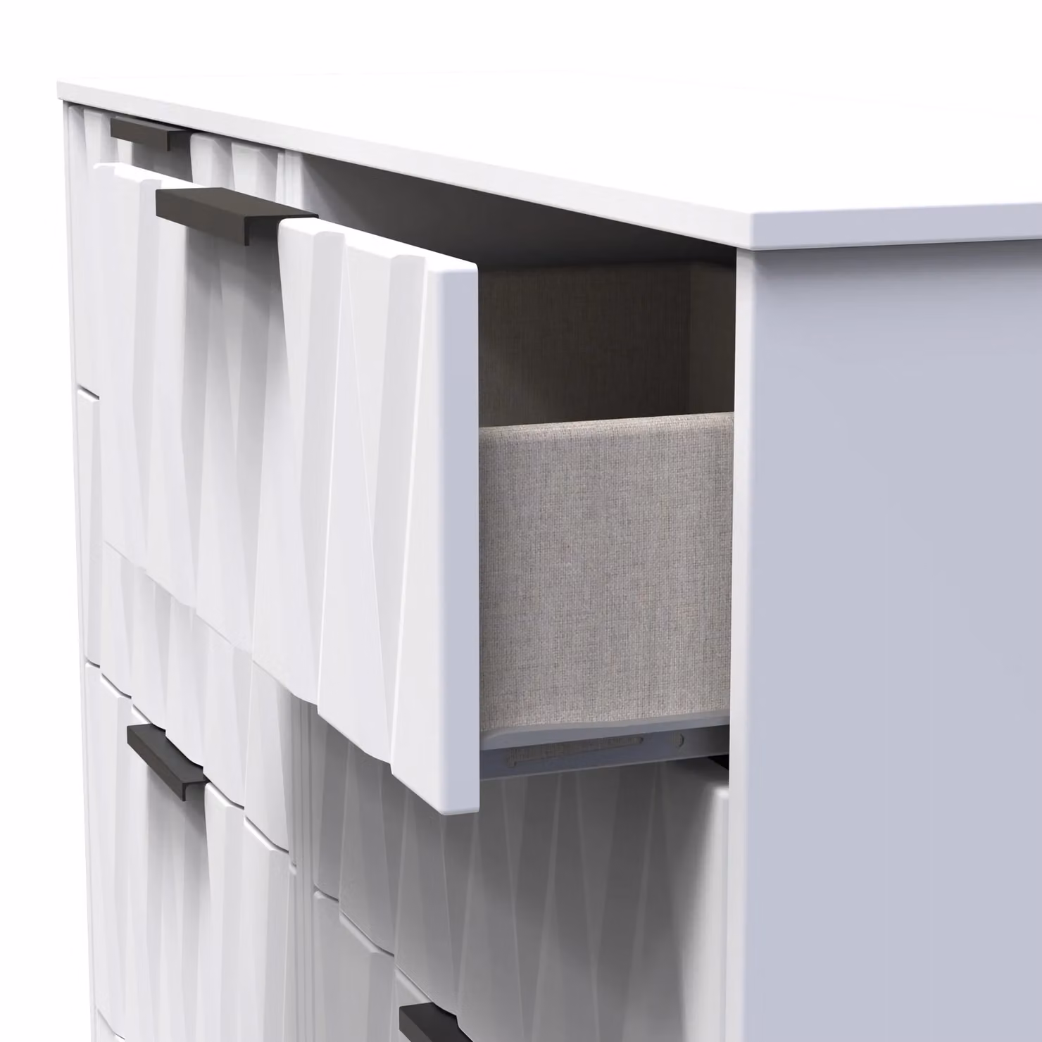 Ready Assembled 2 U Washington 6 Drawer Wide Chest in White – 2