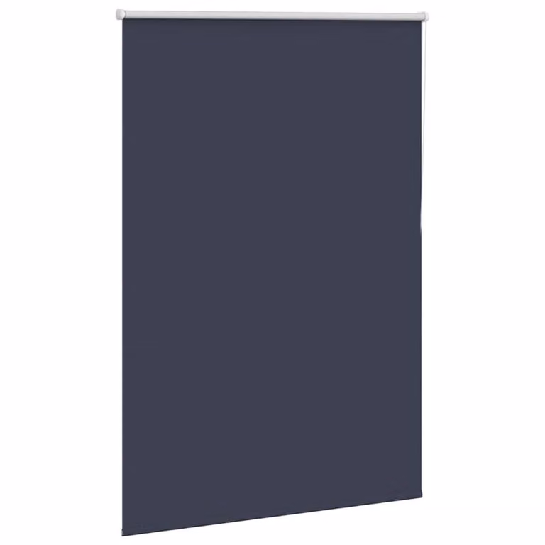 Berkfield Home Marine Blackout Roller Blind, Blue Polyester, W: 100 cm, H: 150 cm