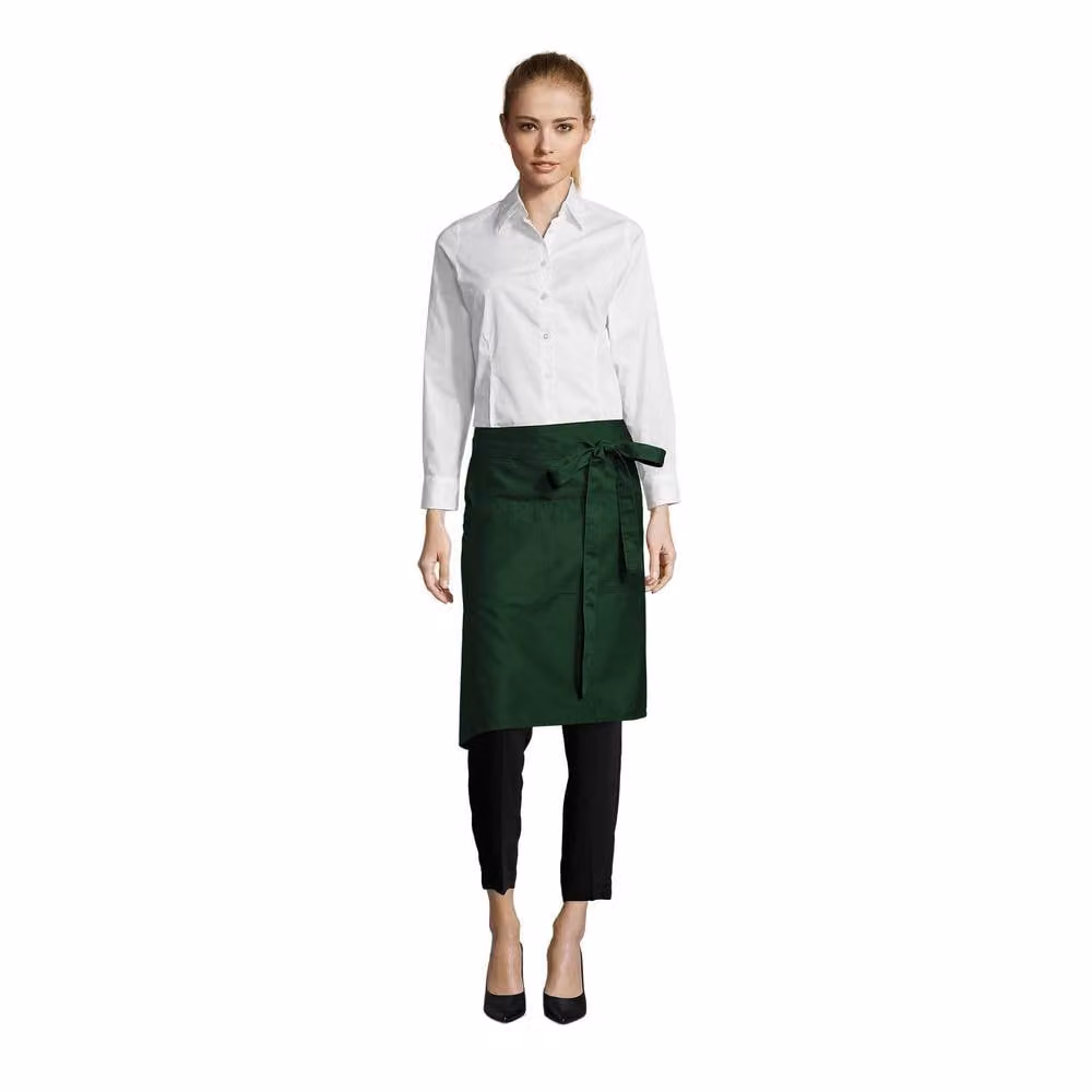 SOL'S Greenwich Mid Length Apron in Bottle Green – 2