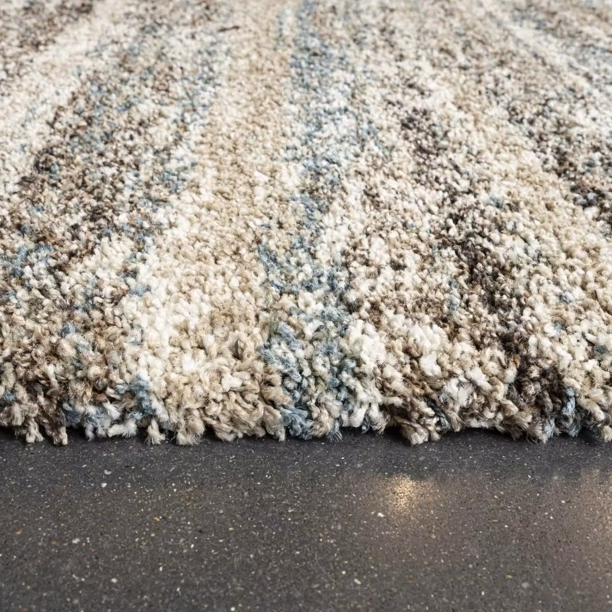 The Rug Shop UK Beige Modern Abstract Machine Woven Area Rug, W: 200 cm, L: 290 cm – 3