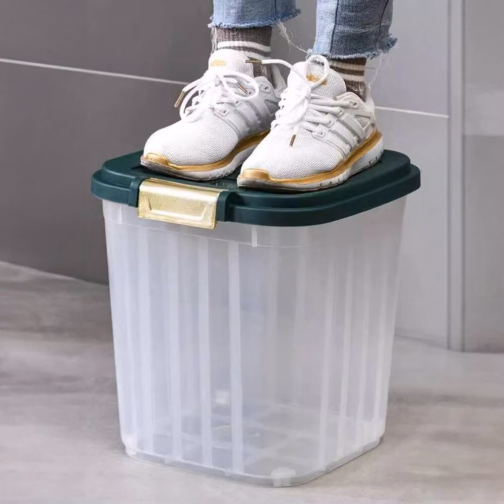 Hinsinc Large Rice Storage Box Food Container, 7.5kg, Transparent – 4
