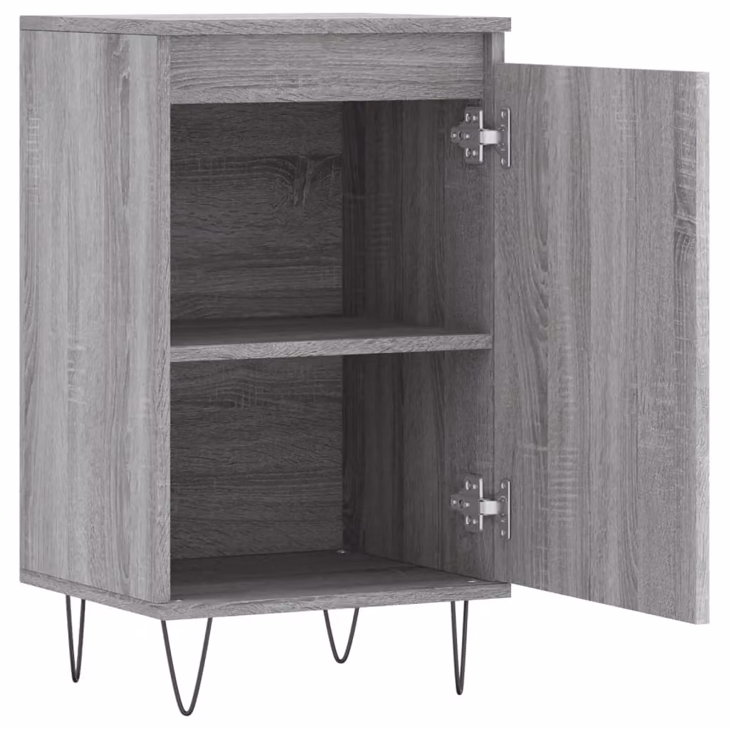 Berkfield Home Grey Sonoma Modern Sideboard in Engineered Wood W/D/H: 40 x 35 x 70 cm – 3