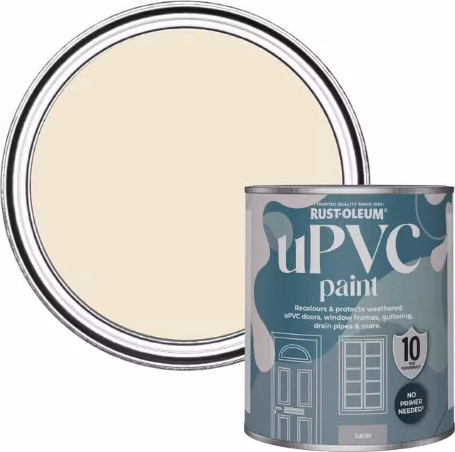 Rust-Oleum UPVC Paint in Satin Finish, Quarry Lime, 0.75 l