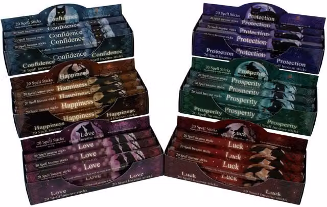 Elements Lisa Parker Spell Incense Starter Pack with Sticks, Multicolour