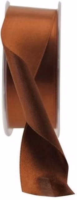 KDMD Brown Satin Ribbon 35mm 2 Pack – 1