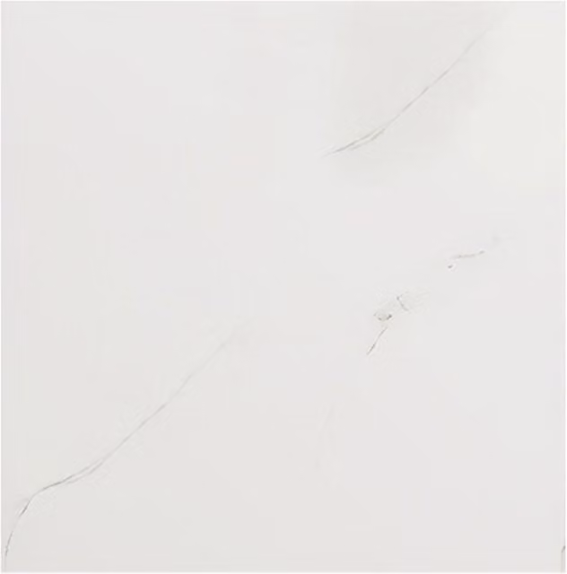 Livingandhome 10-Piece Self-Adhesive Marble Effect PVC Wallpaper in White
