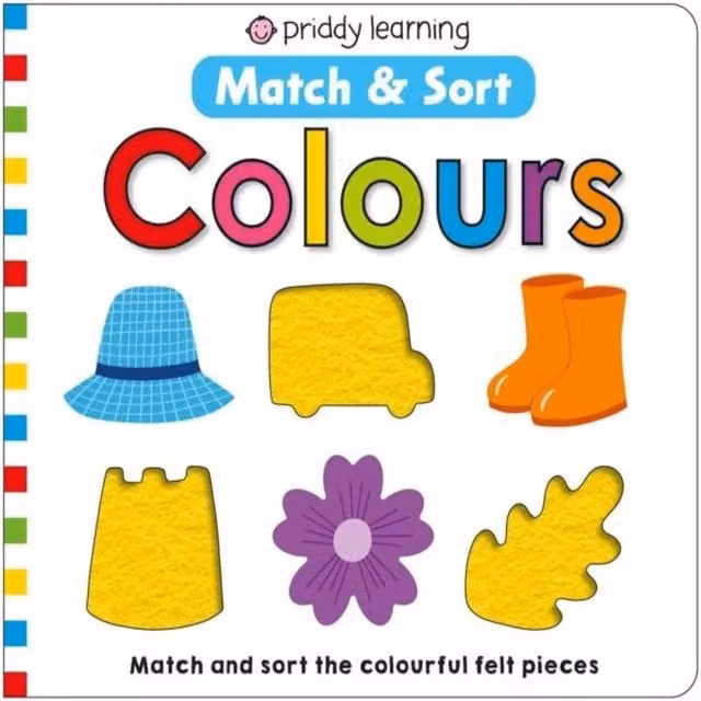 Roger Priddy Colours Match and Sort Multicolour Textile Toy