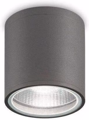 Netlighting Modern Black Surface Mounted Outdoor Ceiling Lamp IP44 GU10
