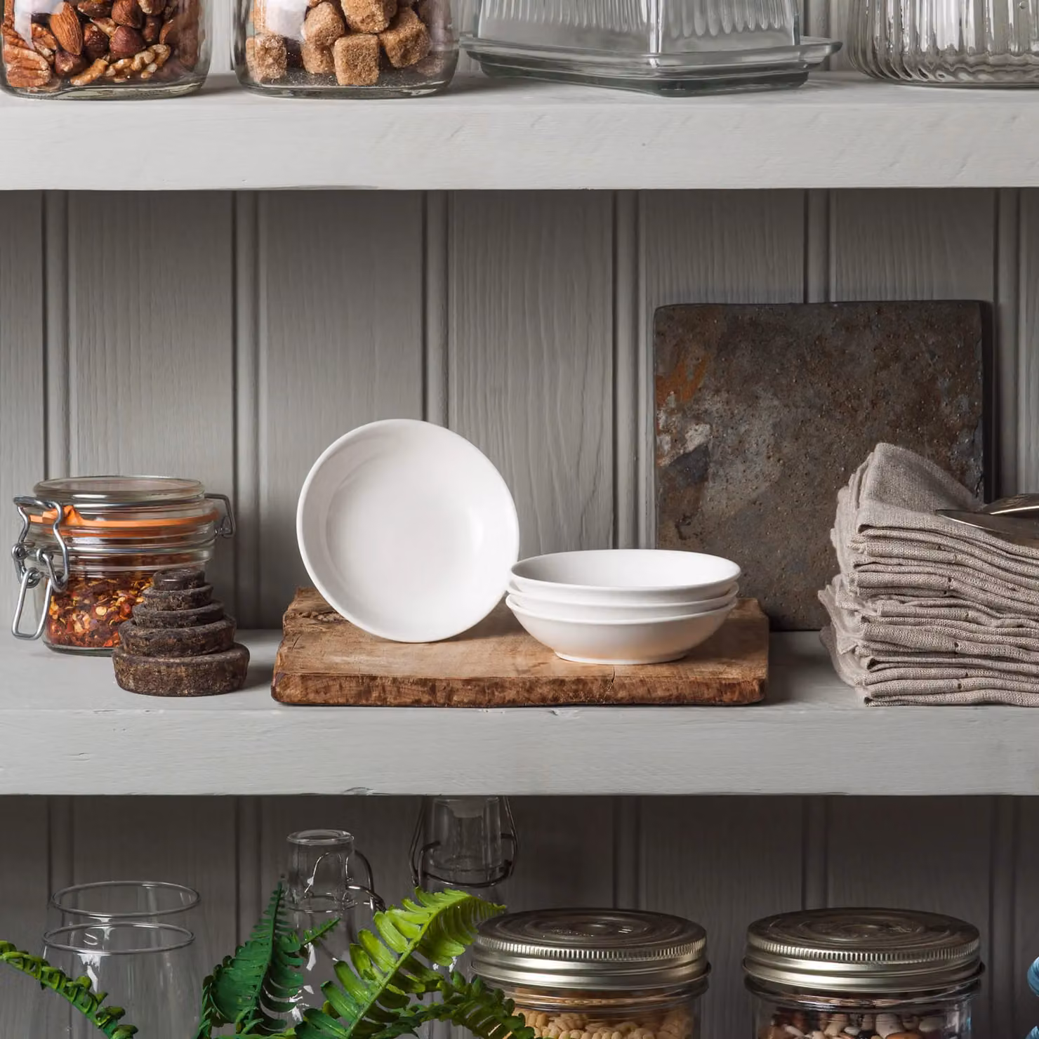 WM Bartleet & Sons White Porcelain Mini Round Bowl Set of 4 – 2