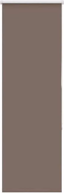 Berkfield Home Blackout Roller Blind in Brown Polyester, W: 45 cm, H: 150 cm