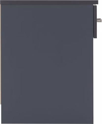 Seconique Dakota 1 Drawer Bedside Table in Dark Grey – 4