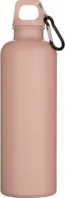 Floso Oregon Plastic Carabiner Clip Water Bottle, 750ml, Dusty Pink – 1