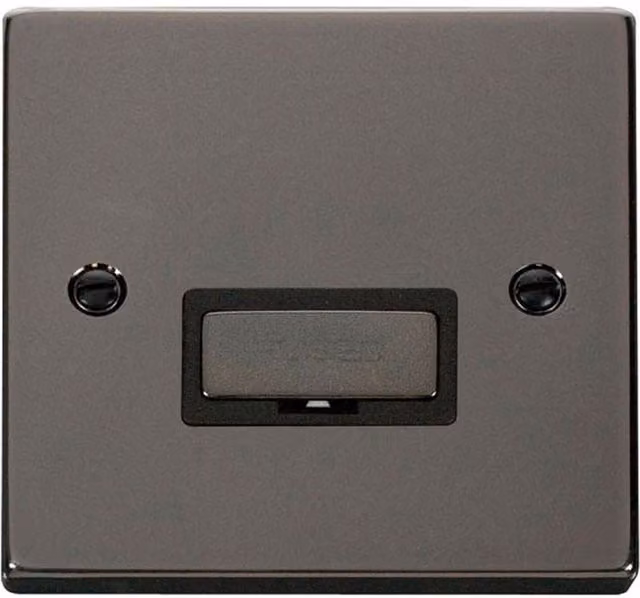 SE HOME Black Flush Socket with Plate
