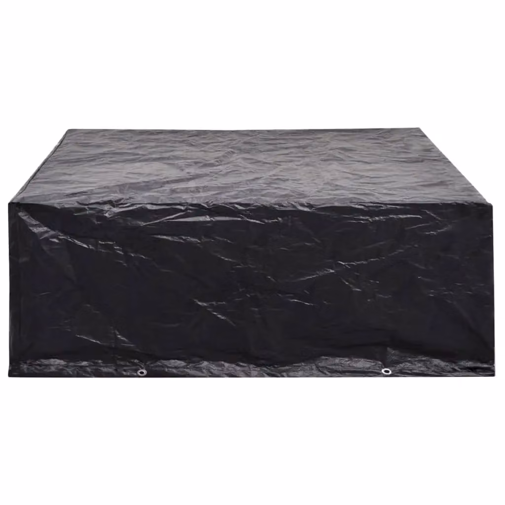 Berkfield Home Water Repellent Garden Furniture Cover with 8 Eyelets, Black, W/D/H: 250 x 210 x 90 cm – 2