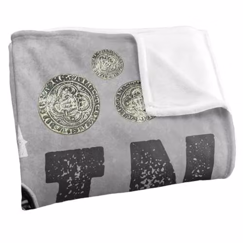The Witcher Toss A Coin To Your Witcher Super Soft Microfibre Throw Blanket, White, W/D/H: 152 x 127 cm – 2