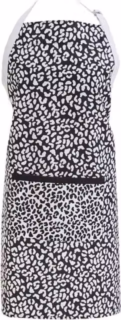 Orsina London Leo Apron in Black and White – 1