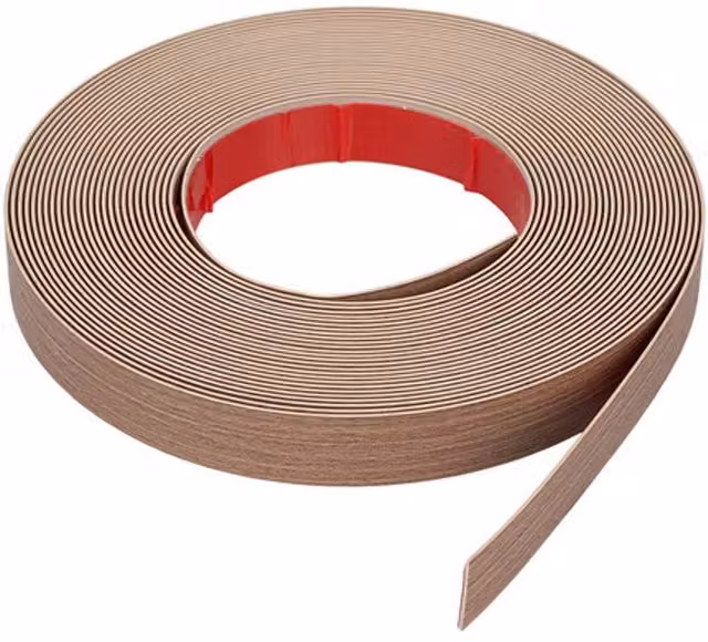 Living and Home Self Adhesive Wood Grain Edging Trim Strips, Dark Brown, 10m – 1