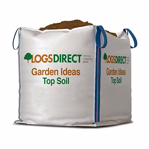 Warma Premium Top Soil Bulk Dumpy Bag, 1000kg, Brown